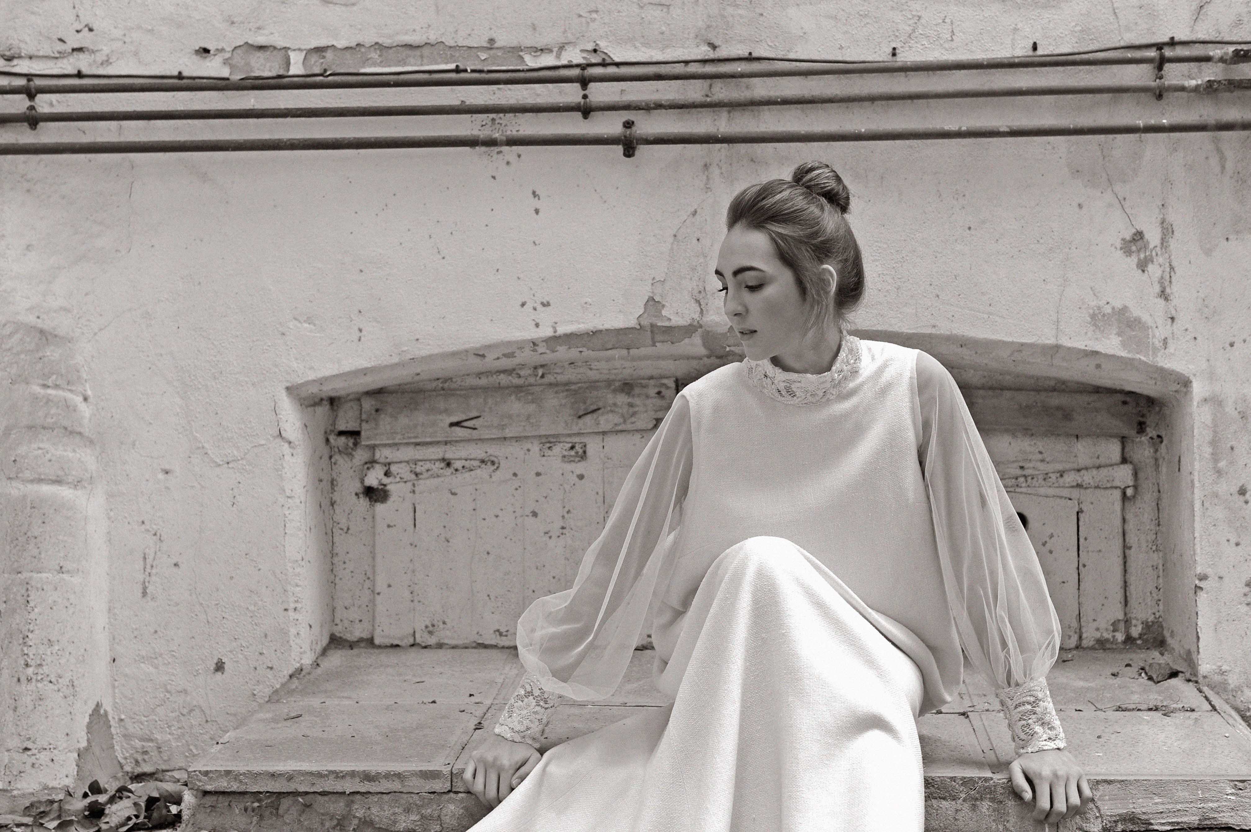 vestido de novia diseñador por Luis Alonso Cantabria