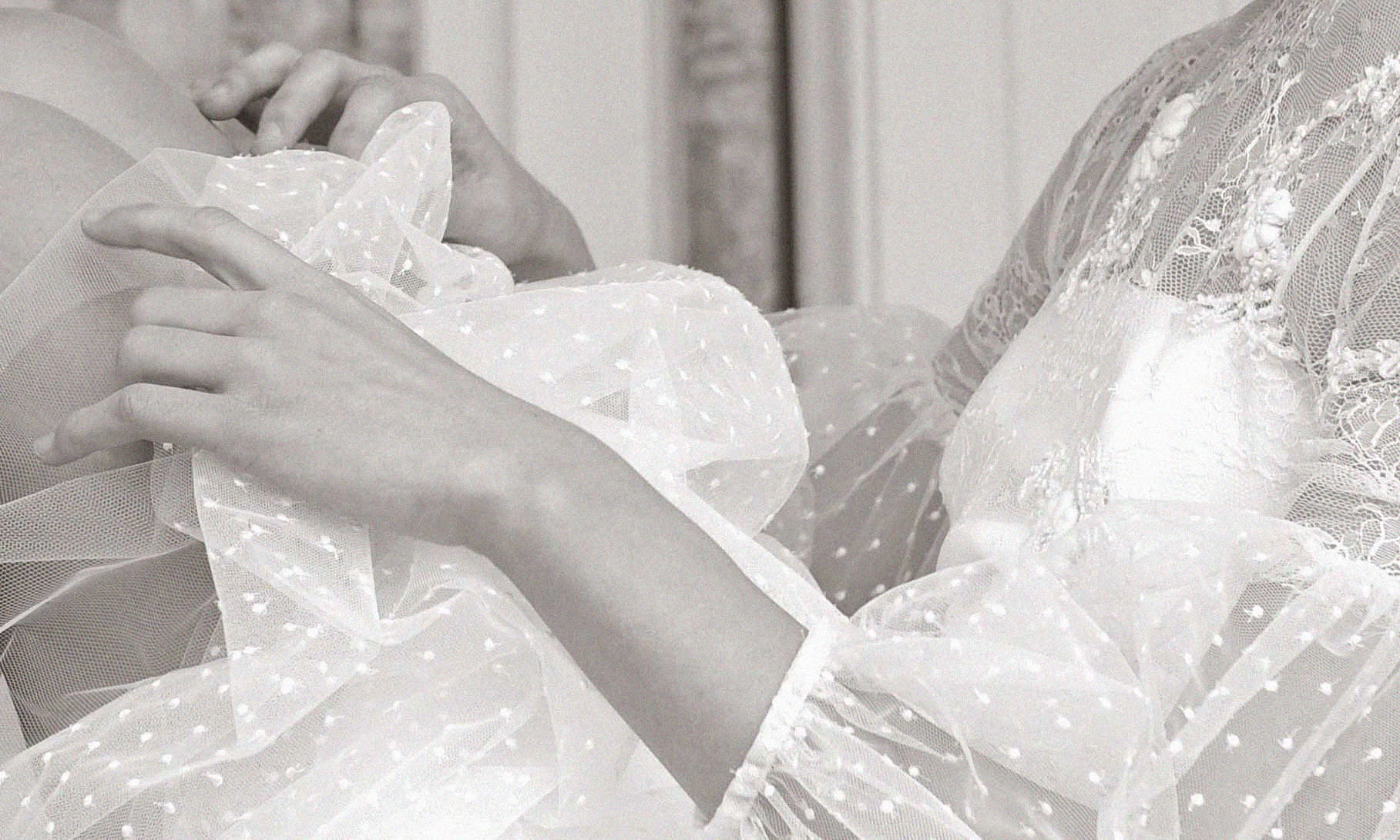 Detalle de Vestido de Novia Santander Luis Alonso