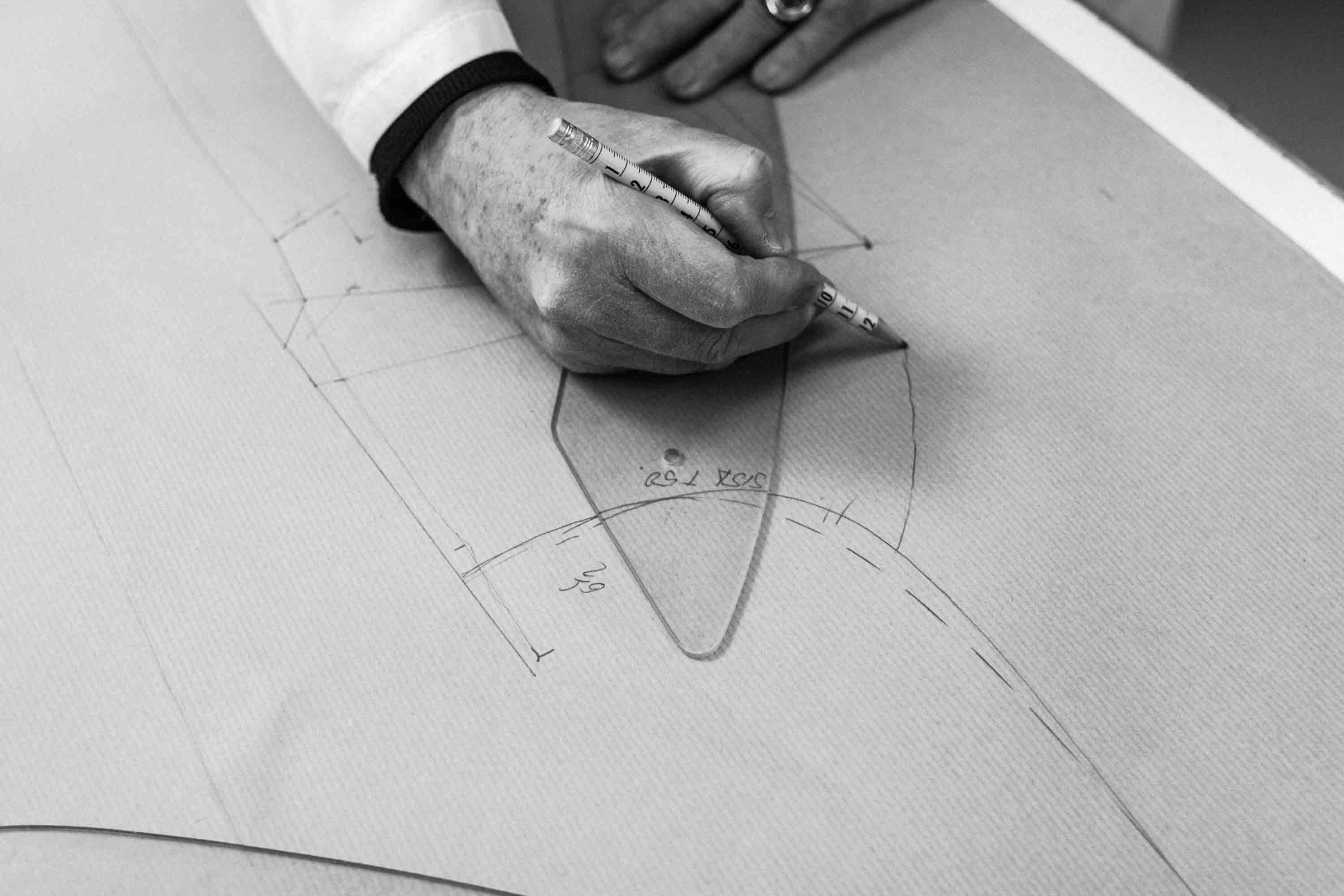 Creación de patron para diseño de traje de novia realizado por Luis Alonso